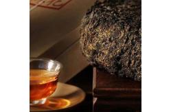 China Refreshing Anhua Health Dark Tea Brick With Vitamins And Minerals supplier