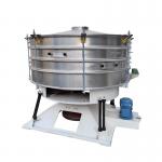 Cylindrical Vibrating Screen For Quartz Sand Fertilizer Large Production Stainless Steel Screening Equipment for sale