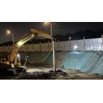 BVEM Vibro Compaction Piling hydraulic vibroflot excavator equipped sharing hydraulic power system