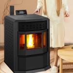 Outdoor Pellet Rocket Stove Durable Efficient Smart Control Quiet Eco Friendly Heating for sale