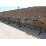 H1.5m Metal Crowd Control Barriers Powder Coated Steel Pedestrian Barriers for sale
