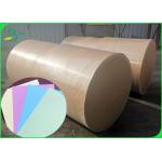 20Lb 80gsm Light Pink Blue Solid Color Woodfree Offset Printing Paper for sale