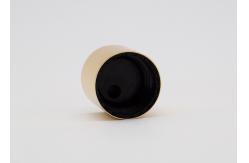 China 20mm Shiny Gold  Plastic Inner Disc Screw Cap For Bottles supplier