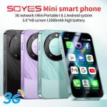 Face Recognition 2000mAh 3G Mini Smartphone 1+16GB 3.0 Inch IPS Screen