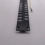 Modular High Density Zig Zag patch panel, 48xRJ45/u/s, unequipped, 1U