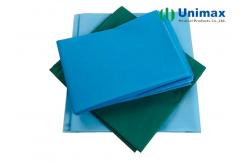 China PE Coating On PP Or SMS 50×70cm Disposable Bed Sheet supplier