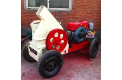 China 6T PH Diesel Engine Drive Disk Mobile Wood Chipping Machine supplier