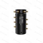 HVAC Systems Rotary Union Pneumatic Rotary Hydraulic Joint 6 Circuits M5 Ports for sale