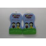 100ml Special Shape Stand Up Spout Pouch Plastic Packaging Bag For Juice Soft Drink for sale