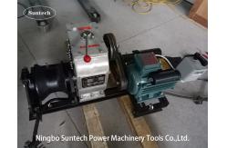 China Gasoline Engine Cable Winch Puller, Powered Rope Pulling Winch For Construction Line supplier