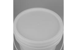 China OEM Welcome 9 Liter Plastic Paint Storage Containers White Pail With Lid supplier