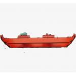 M5 QE Type Double Girder Hook Overhead Crane 31.5m Travelling 380V Cab Control for sale