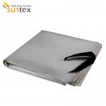 High Temperature Resistance Graphite Coated Fiberglass Cloth For Splash Protection And Heat Protection for sale