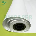 Wide Format Coated Matte Poster Paper Roll 100gsm 128gsm 140gsm For Inkjet Printing for sale
