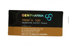China Hologram Printing 10ml Custom Vial Labels Removable Pharmaceutical Stickers supplier