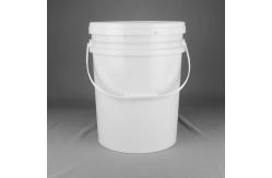 China White Plastic Food Storage Bucket with T/T Payment Method supplier