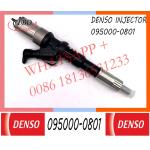 fuel injector assembly 6156-11-3100 095000-0801 for KOMATSU 6D125E450-7.8 for sale