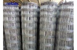 China Galvanized Field Wire Mesh screen Fence Hinged Knot For Cattle 50m supplier
