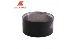 China Metal Fabrication Round Turning Part CNC Aluminum Profile For Electronic Housing supplier