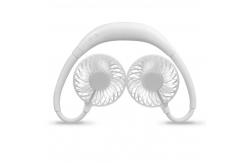 China Bluetooth Wireless Rechargeable Neck Fan Cooling Machine With LED supplier