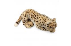 China Skin Friendly 50cm Simulation Jaguar Plush Toys supplier