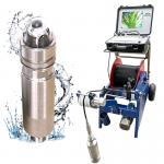 100M 300M 500M Borehole Inspection Camera Dual Rotary Panoramic Underground Water Detection Water Well Camera for sale