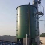 Farm Waste Anaerobic Digester Tank 800m3 Small Scale Biogas Digester for sale
