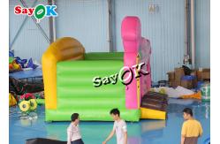 China Customized Kids Inflatable Amusement Park T-Rex Dinosaur Theme Bouncy Castle supplier