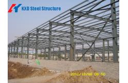 China Q235 Q345B Grade Steel Structure Construction With Welded Connection And Bolt Connection supplier