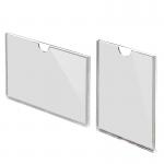 Lightweight A3 Plastic Acrylic Sheet Data Display Sign Holder 5x7 for sale