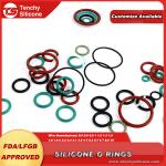 Custom Food Grade Standard Silicone Rubber O Rings / NBR EPDM FKM O Rings for sale