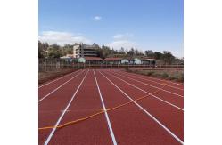 China Rustproof Outdoor Court Surfaces EPDM Playground Rubber Granules Running Track supplier