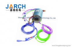 China 2 ~ 24 Circuits Signal USB Ethernet slip ring Anti - jamming Aluminium Alloy supplier