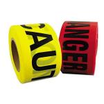 Factory Customized Barrier Tape PE Red Yellow Rolls Danger Caution Warning Tape for sale