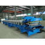 PLC Touch Screen Control Glazed Tile Roll Forming Machine 18Roller Stations for sale