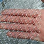 Standard Diamond Hole Aluminium Expanded Mesh For Ceiling System