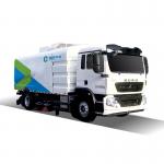 Energy Efficiency Street Sweeping Truck For Municipal Cleaning With Specialized Devices for sale