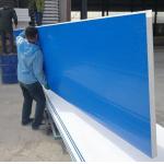 Pu insulated polyurethane sandwich exterior wall panel for cold storage warehouse PIR roof and wall panels for sale
