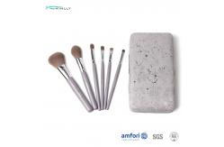 China Smudge Makeup Brushes Travel Kit With Cosmetic Box supplier