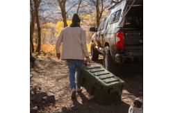 China V3+ Rugged Camping Storage Box 232L Capacity With Nylon Rope Handles supplier