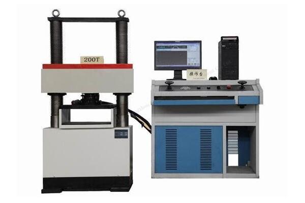 Microcomputer Controlled Concrete Compression Testing Machine