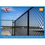 Multi Function Diamond Wire Netting , Chain Link Mesh Fence Twist / Knuckle for sale