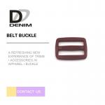 Red DTM Plastic Custom Made Belt Buckles For Clothing / Backpacks / Suitcases for sale