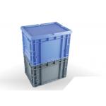 400*300mm Attached Lid 25kg Euro Stacking Containers