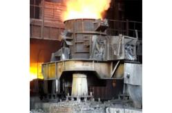 China Cylinder 900T Rotary Refining Melting Mixer Furnace supplier