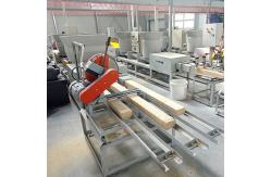 China Automatic European Standard Pallet Feet Block Machine supplier