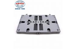 China ABS Flexible Rack Mount Fiber Optic Splice Tray Protective Distribution Box supplier