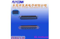 China Amp 64 Pin Male IDC Champ Ribbon RJ21 Cable Connector Certificated UL supplier