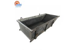 China 2M3-12M3 Metal Skip Bin Trash Skip Container Construction Garbage Bin supplier