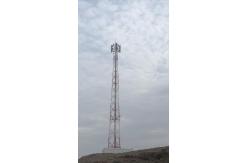 China ANSI 4 Legged Lattice Antenna Tower Galvanized Steel Angular With Bracket supplier